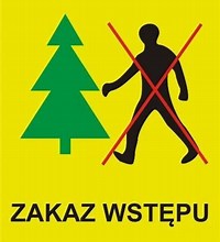 Zakaz wstępu do lasu